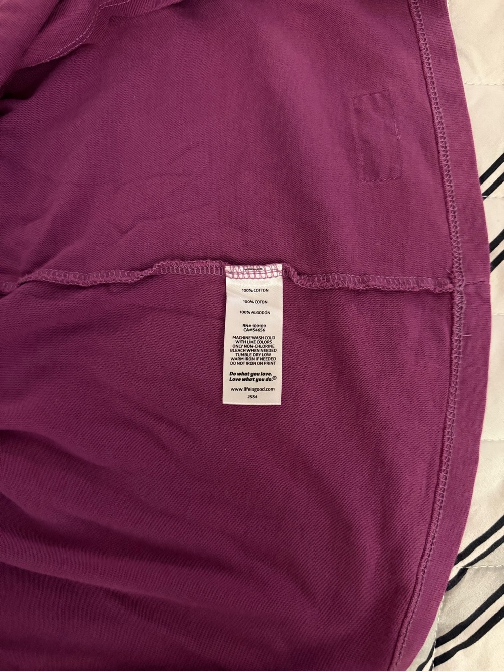 Life is Good Crusher-Lite Women's L Blue, Pink & Purple Shirt Set of 3 EUC Soft - Picture 12 of 16